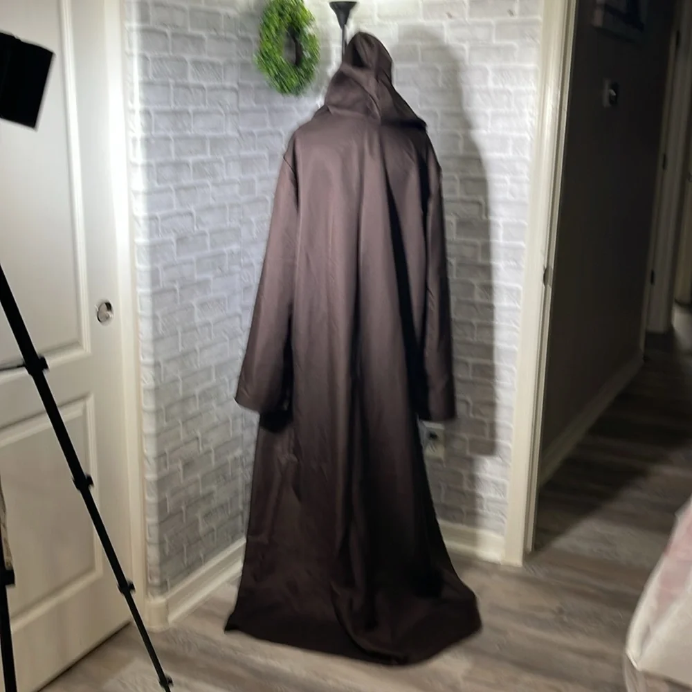 Men Tunic Hooded Robe Halloween costume - Picture 6 of 11